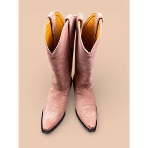 Old Gringo NWB Nevada 13 Pink Suede Western Cowboy Boots Size 9.5 B